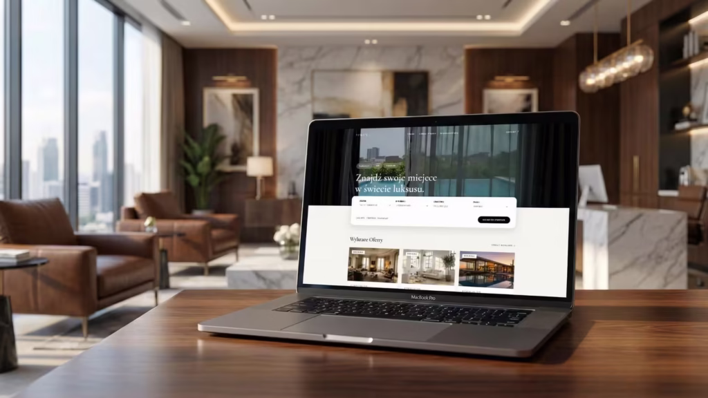 Lumea - motyw dla agencji nieruchomości